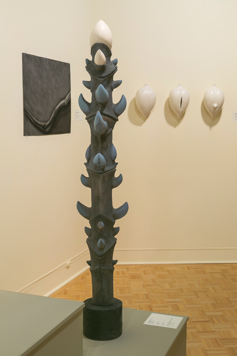 Tree Totem IX, GCMA, Alice Ballard's solo show georgeleephotography.com