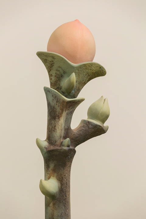 Detail of Tree Totem, GCMA, Alice Ballard's solo show georgeleephotography.com