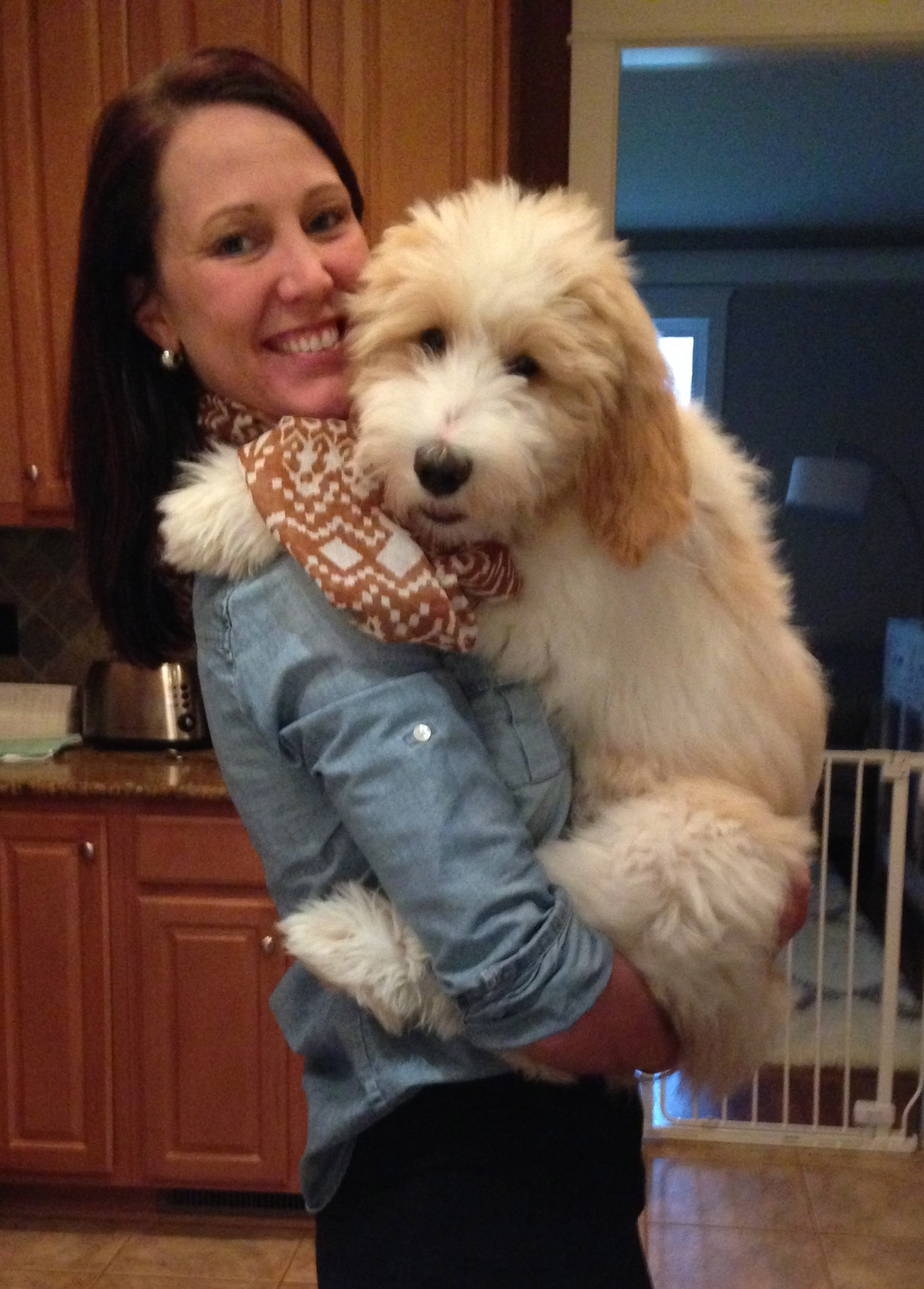 The newest member of the family, Lexi!