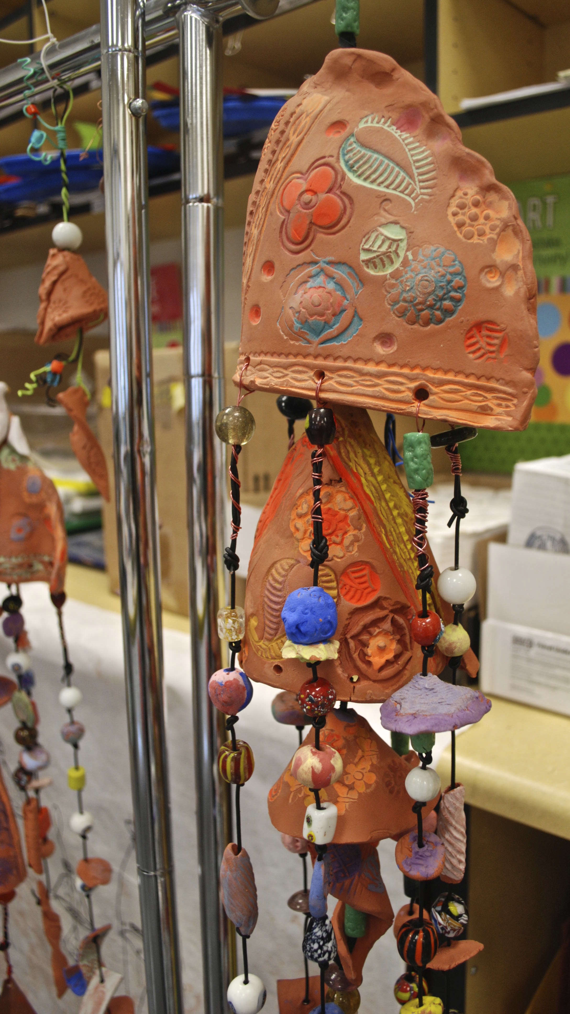 A finished wind chime