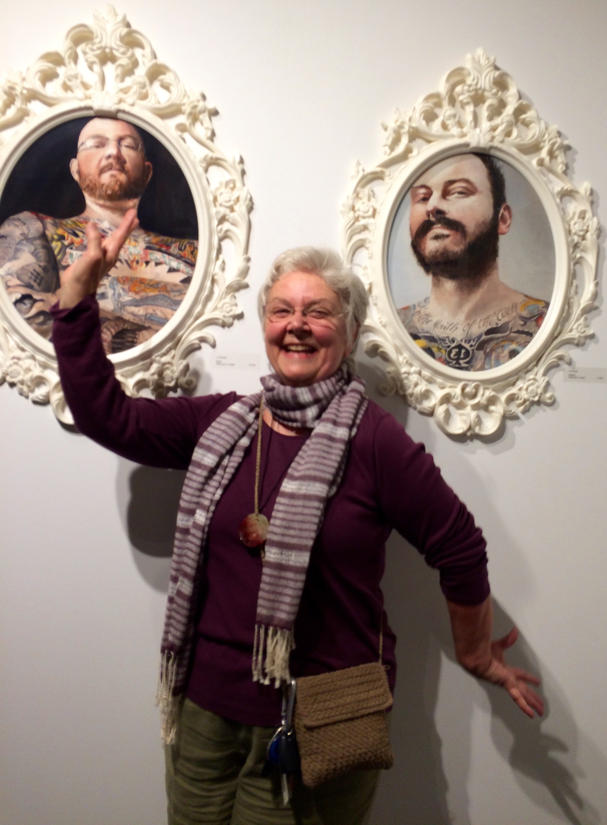 Hope it is obvious that Ann Hicks and I were having a truly fantastic evening! Photograph thanks to Ann Hicks. 