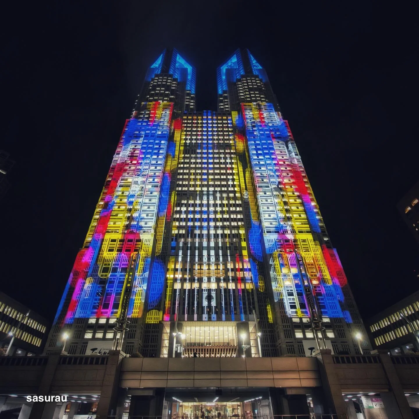 プロジェクションマッピング。 #M08 #fcnt #arrowsgrapher