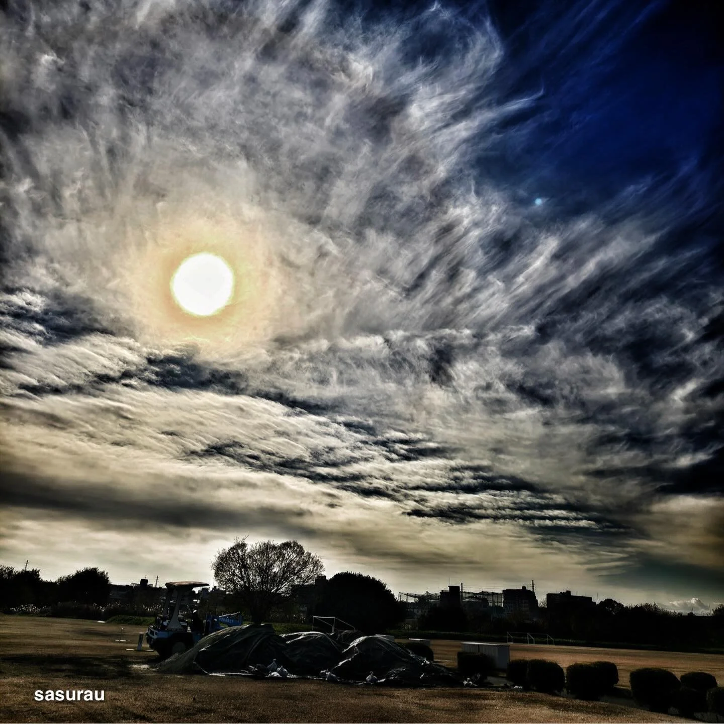 日暈。 #fcnt #M08 #arrowsgrapher