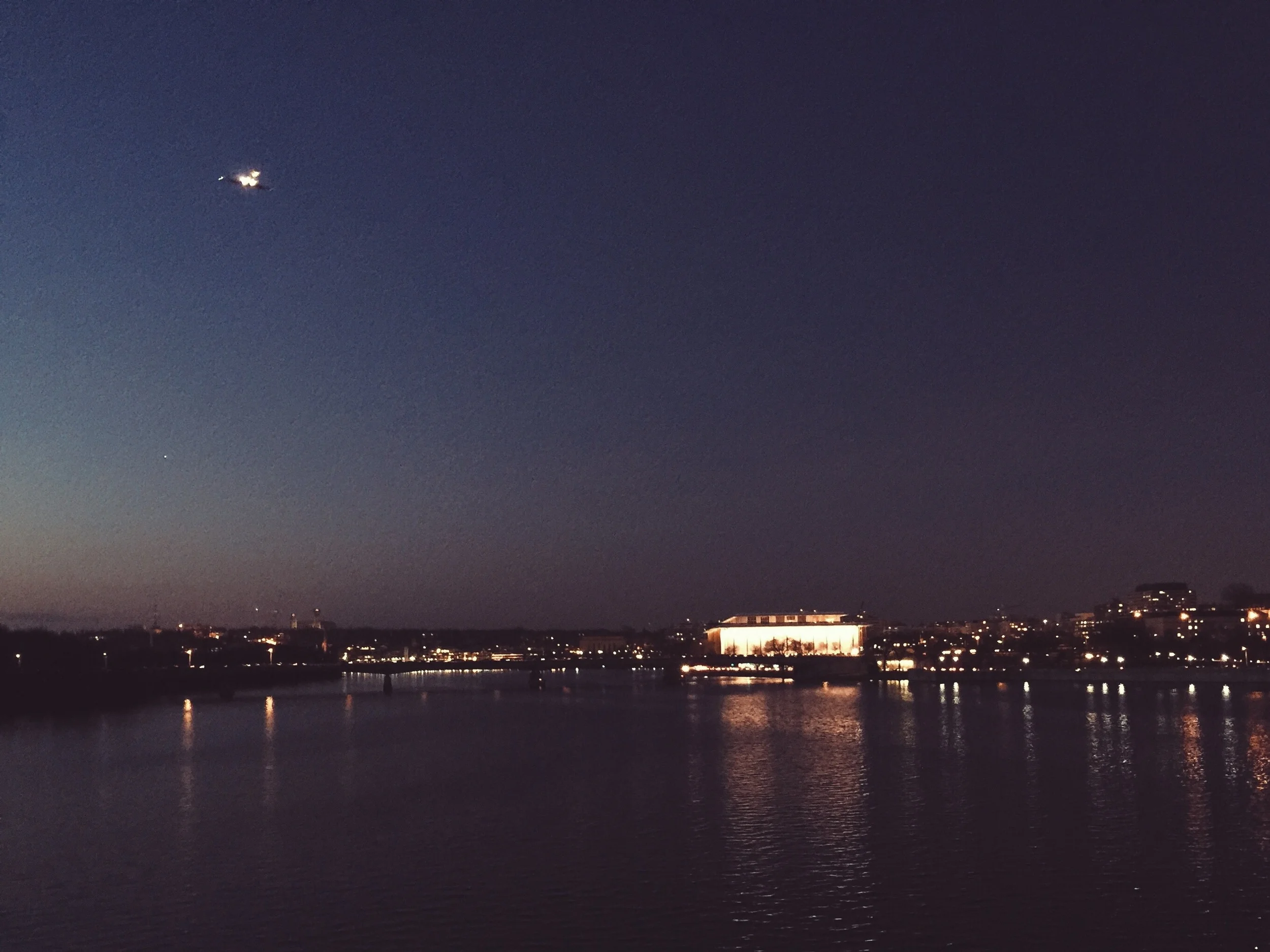 Early evening run to Arlington and back.