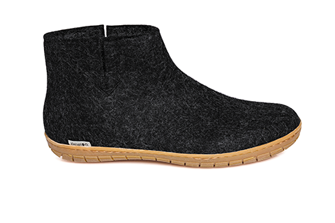 GLERUPS Boot Charcoal Rubber