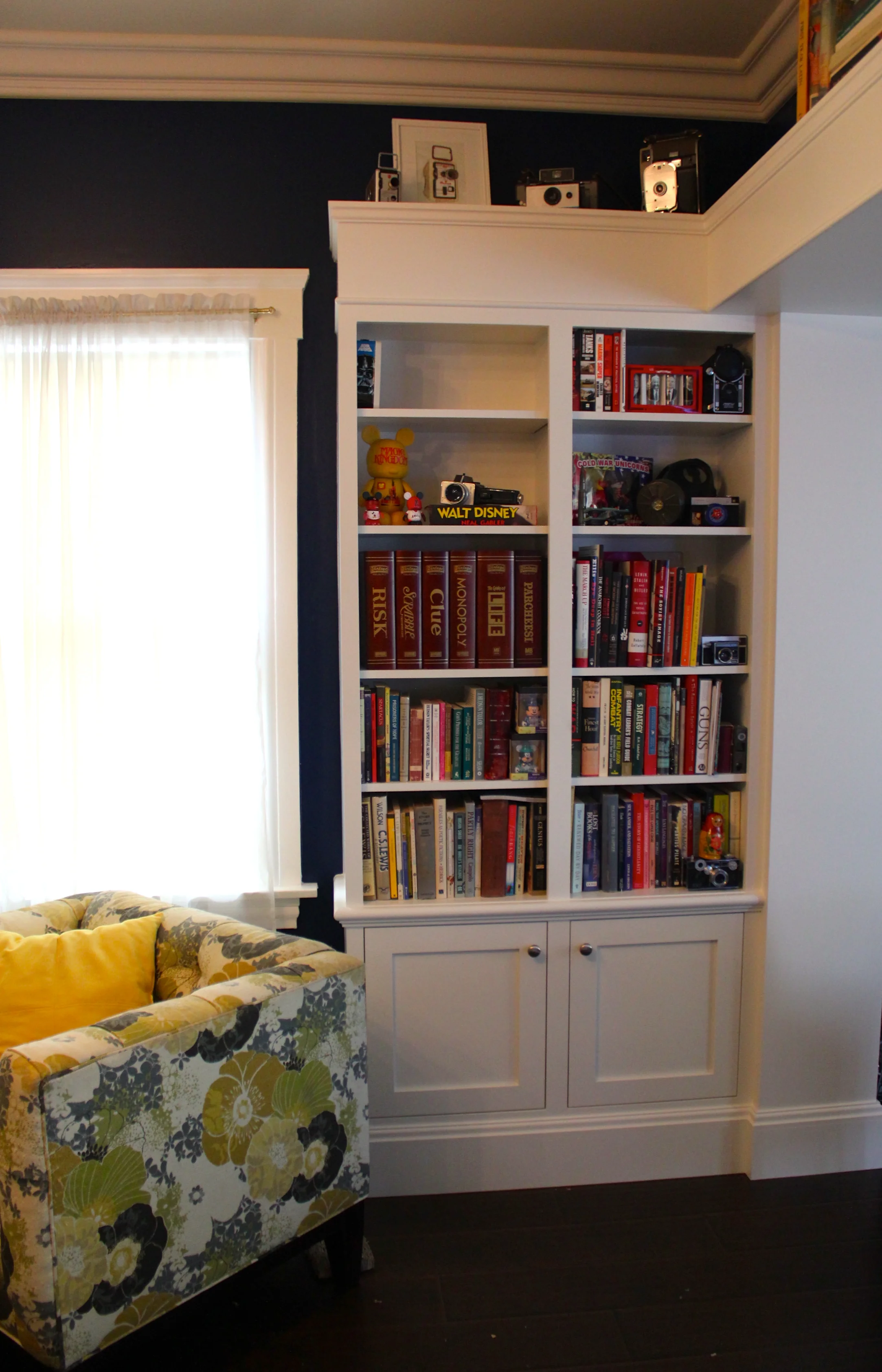 After. WHERE is it? Tucked it away nicely in the cabinets below. 