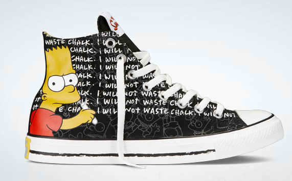 SImpsons Converse