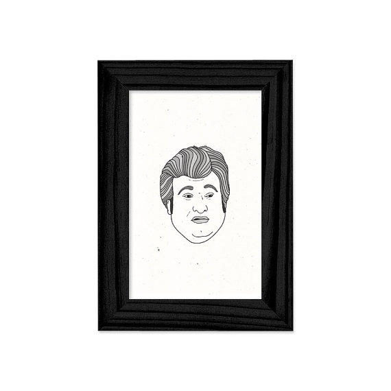 Buddy Garrity framed print by brianmietz