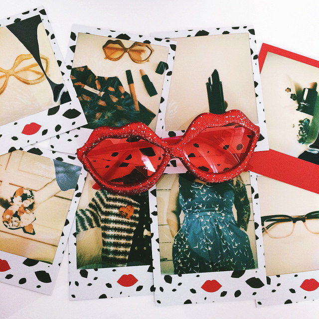 Here's another shot from my iPhone from the Lulu Guinness Impossible Film . I'm tempted to buy another pack!
