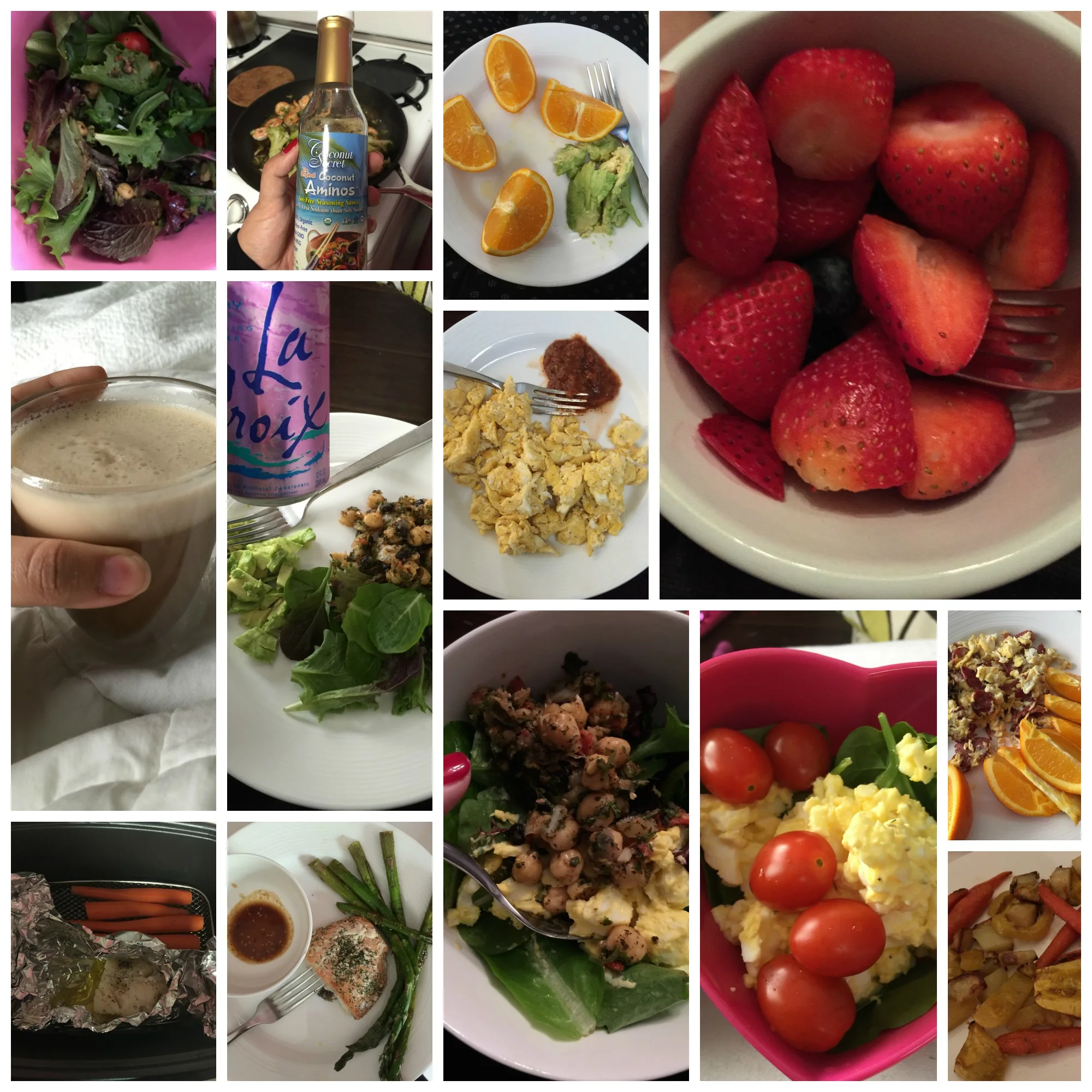 I've been posting my meals on MyFitnessPal if you'd like to follow along