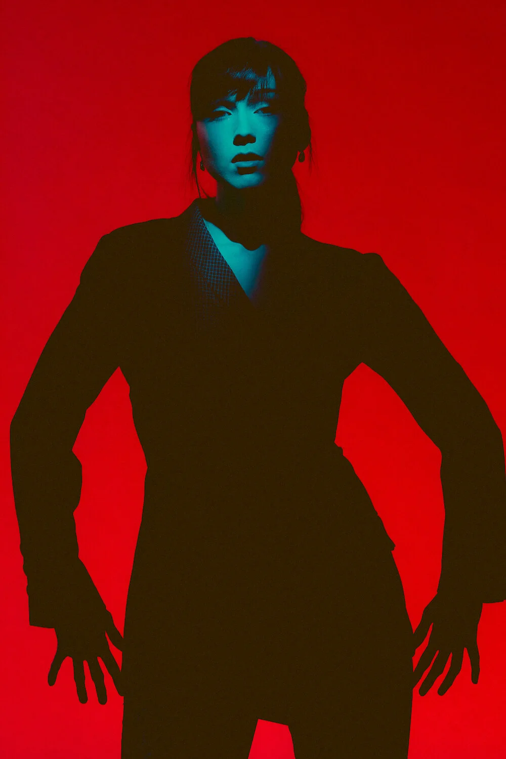 Playing with Bold Colors and Silhouettes