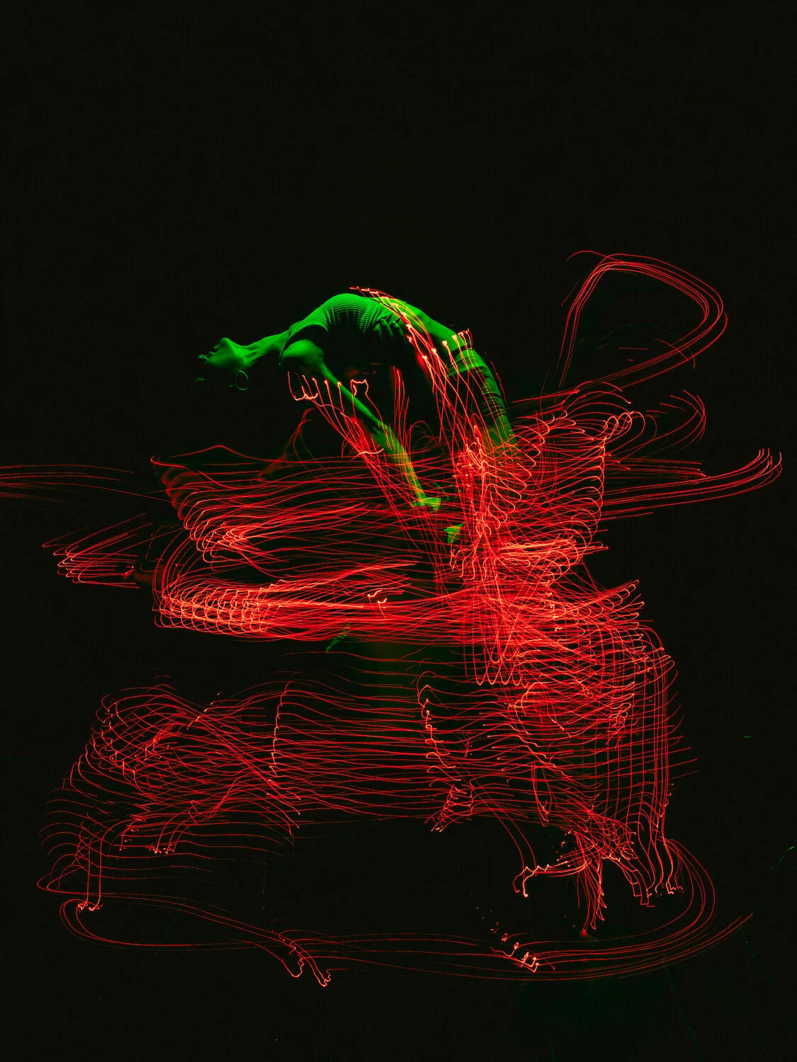 Interplay: Exploring the Relationship Between Light and Movement with Dance Couple Carly and Gabe