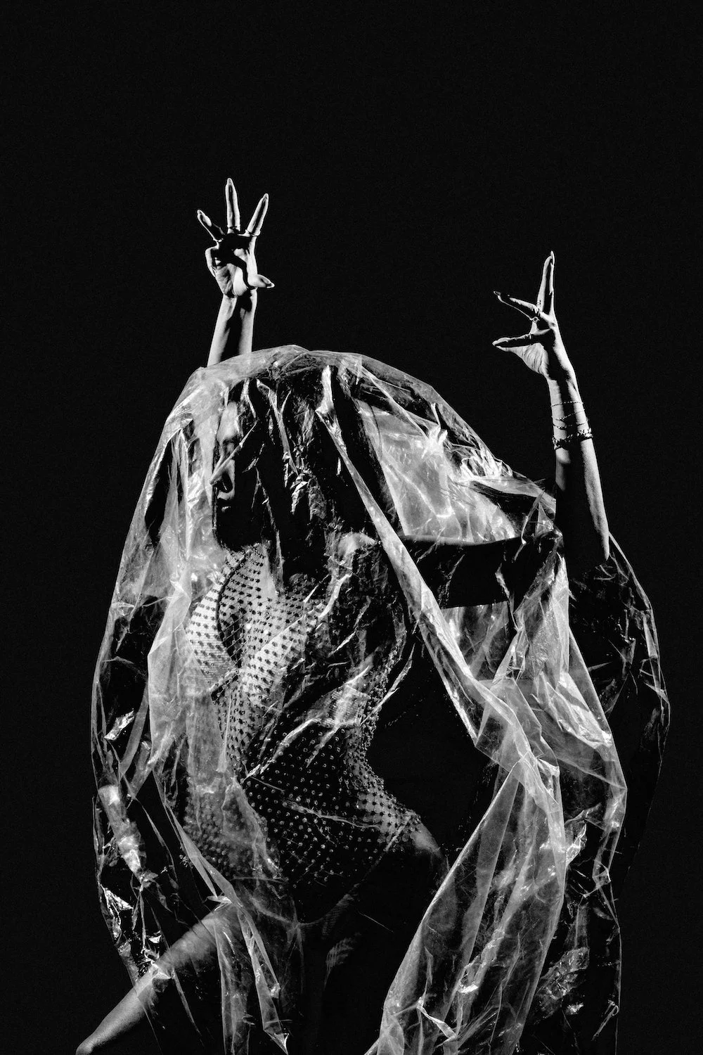 A Study of Form: High Contrast Black and White Dance Shoot