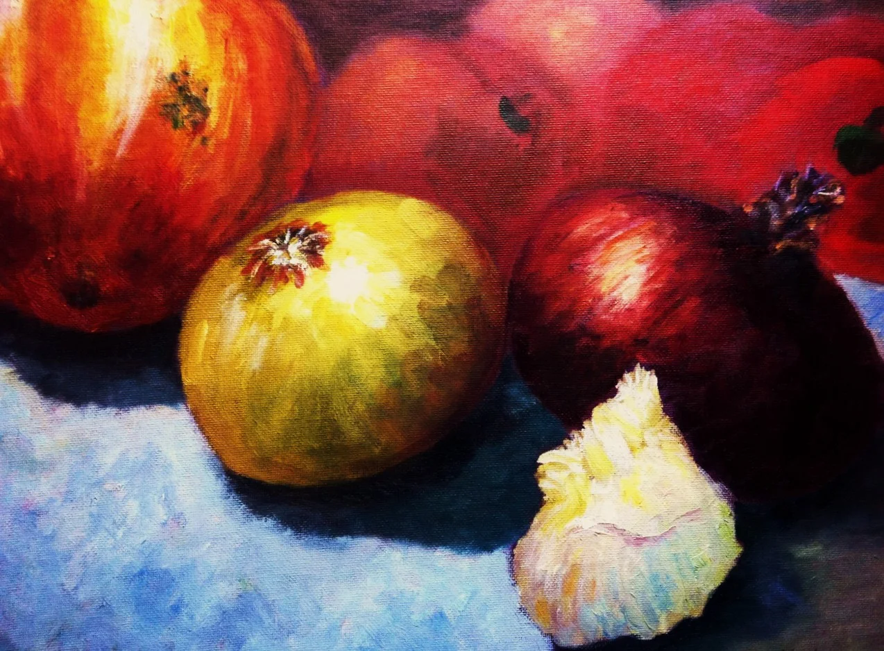   What’s for Dinner   Oil on Canvas 16 x 20  Price $710 