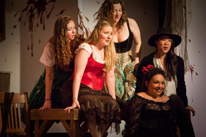 Carmen, Quintet (Frasquita, with Christina Hourihan, Jenny Greene Ribeiro, Olivia Kang, Elizabeth Mondragon)