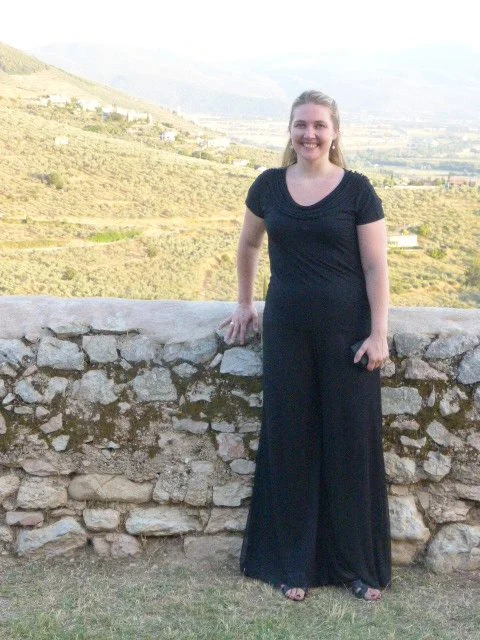 After a performance with Umbrian Serenades in Trevi, Italy