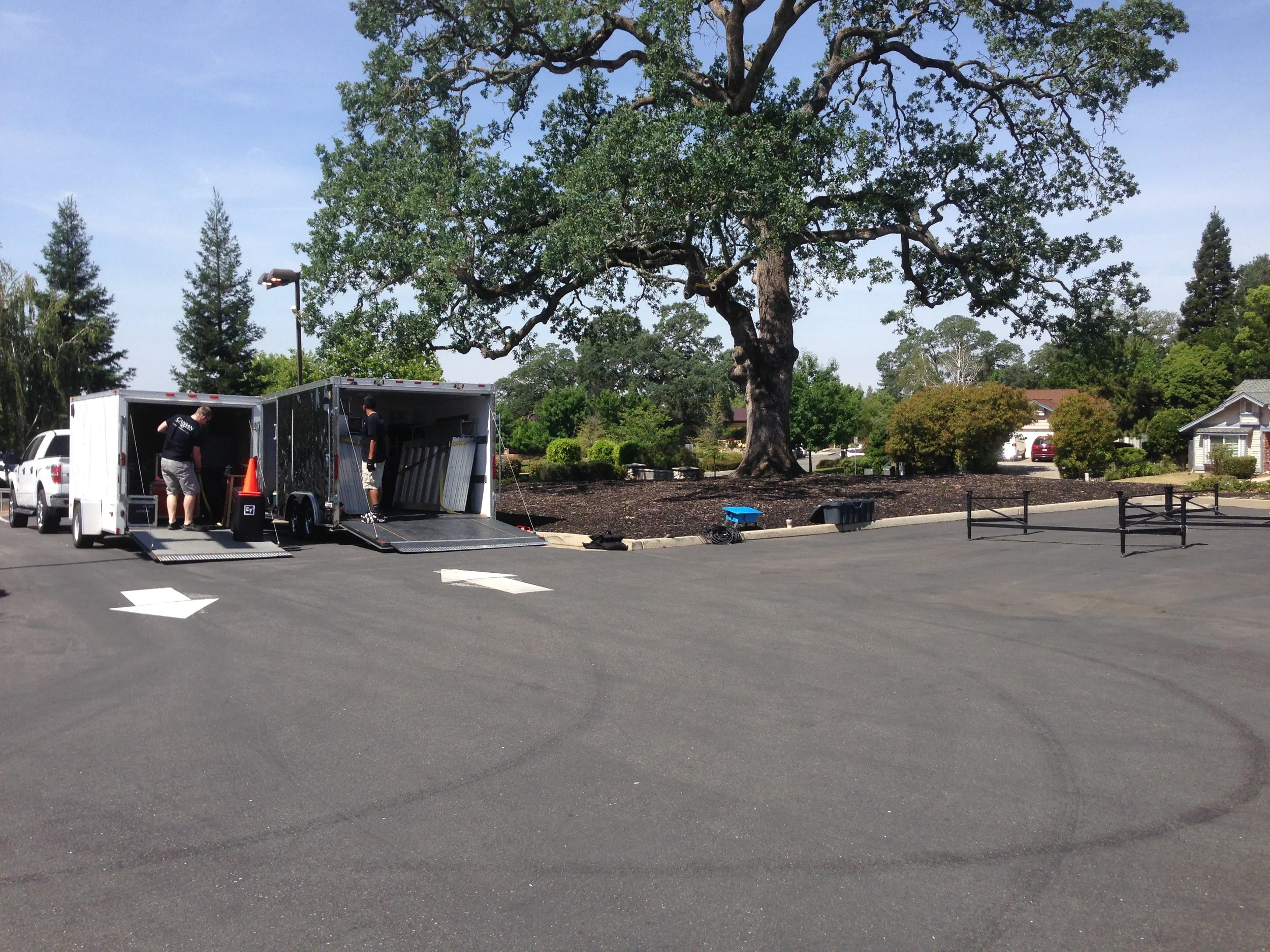 This event required 2 trailers.