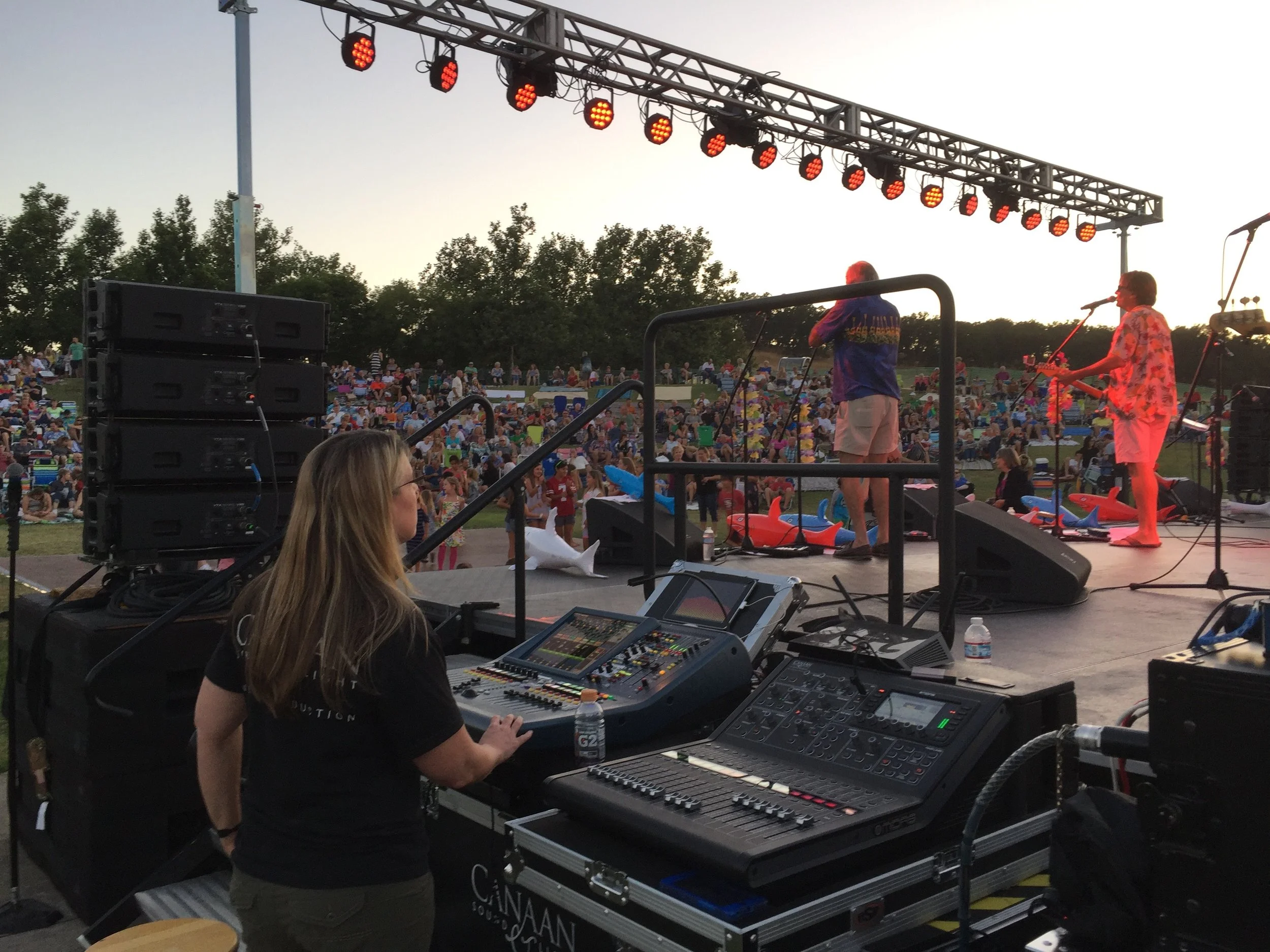 Talitha mixing monitors