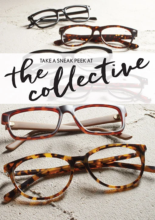 The Collective product launch postcard