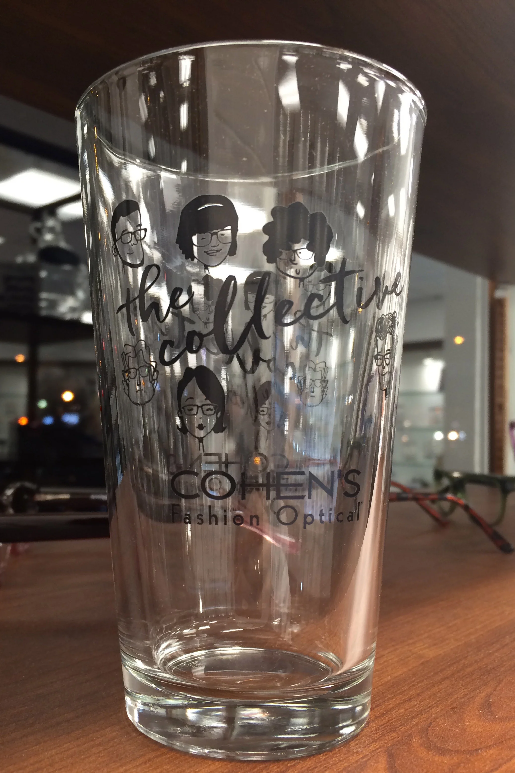 Brand Launch Event Glass