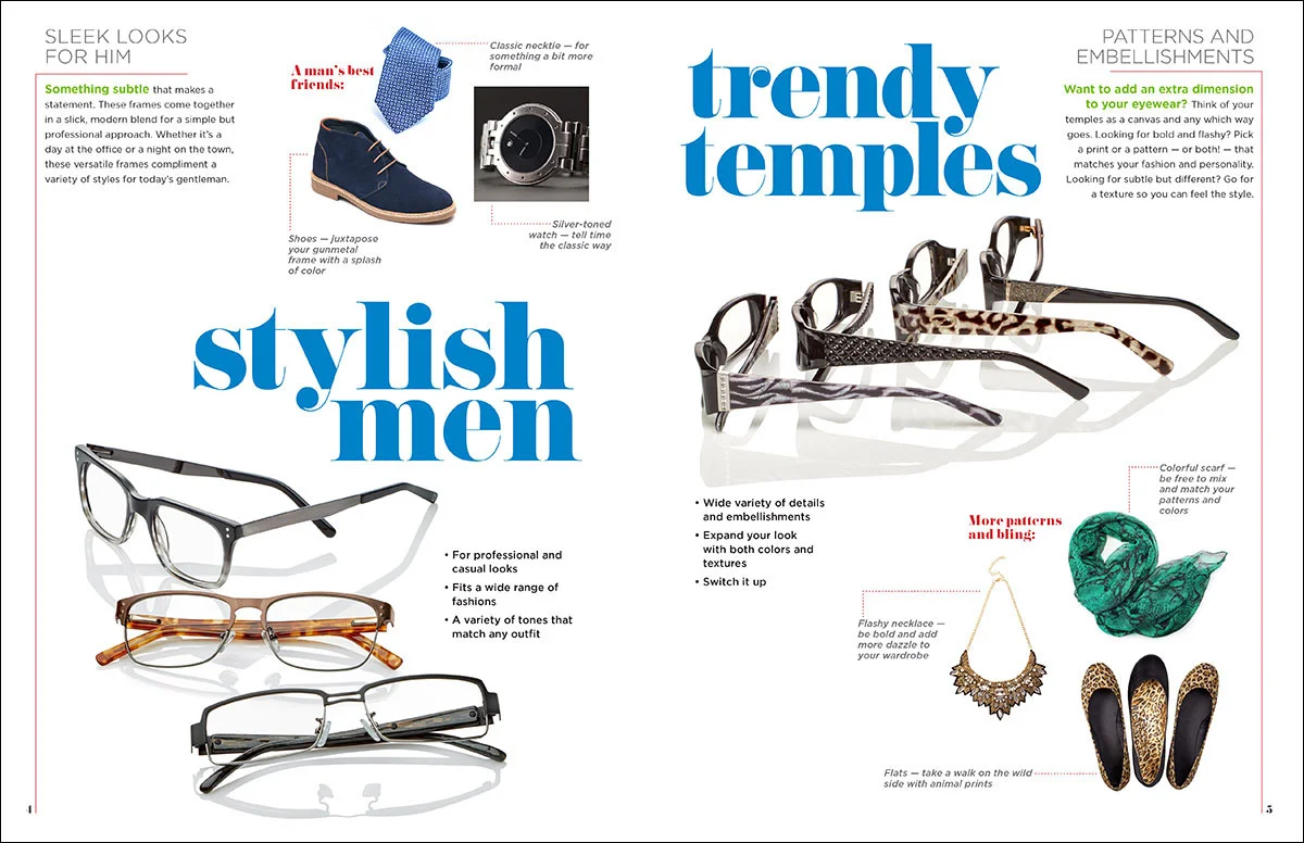 magazine interior pages