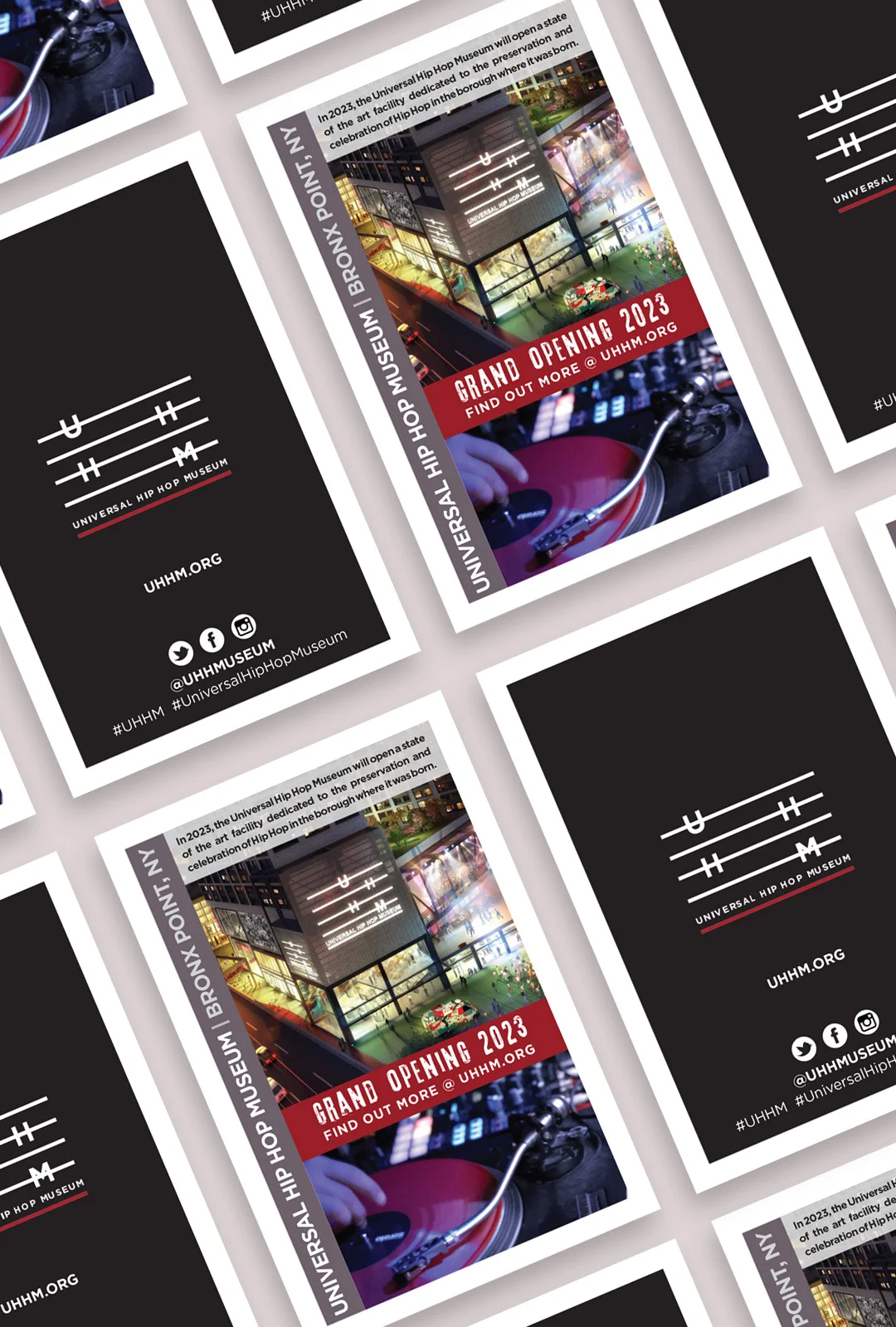 handout postcards