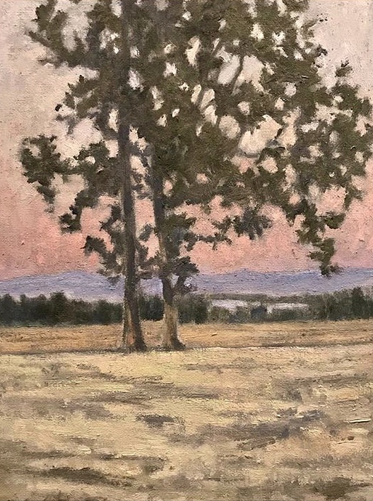 in a landscape 9x12' $300