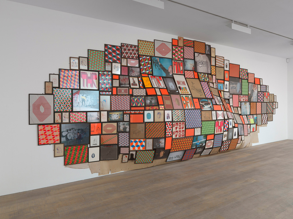 Barry McGee, Untitled Installation , 2008 as installed in the ABC lobby