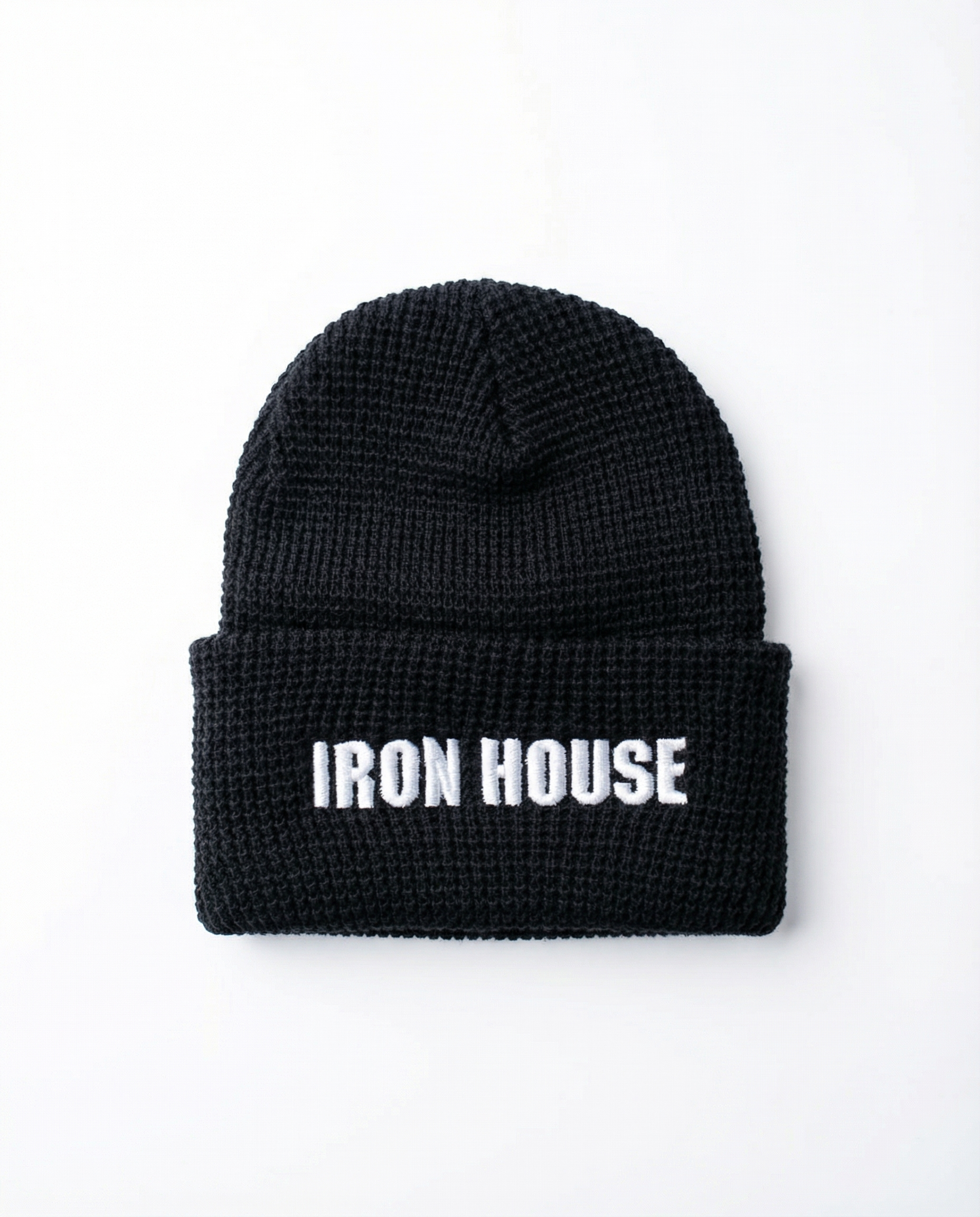 Iron House Waffle Knit Beanie.png