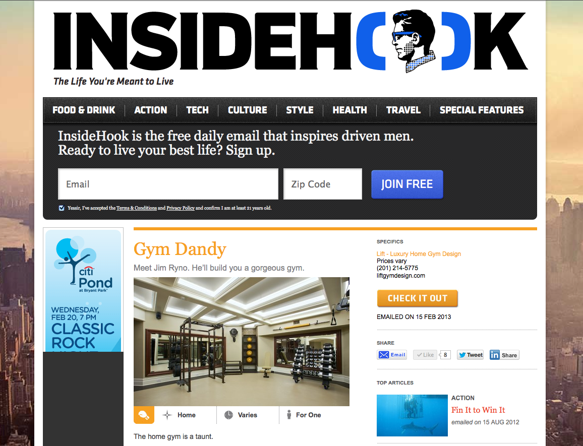 Insidehook.com Jim Ryno