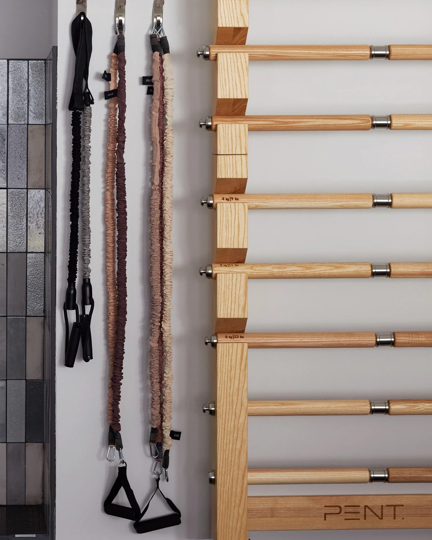 It&rsquo;s always about the details.

When I started designing home gyms, one of the things that always bugged me (and still does) was how hard it was to find resistance bands that didn&rsquo;t scream &ldquo;highlighter neon.&rdquo; Most of what&rsqu