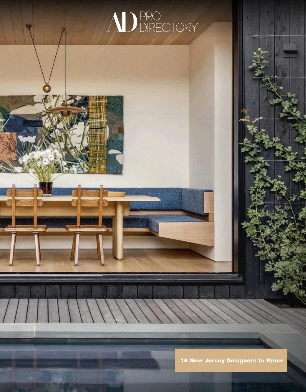 Iron House Design Featured in Architectural Digest - 16 New Jersey Designers to Know