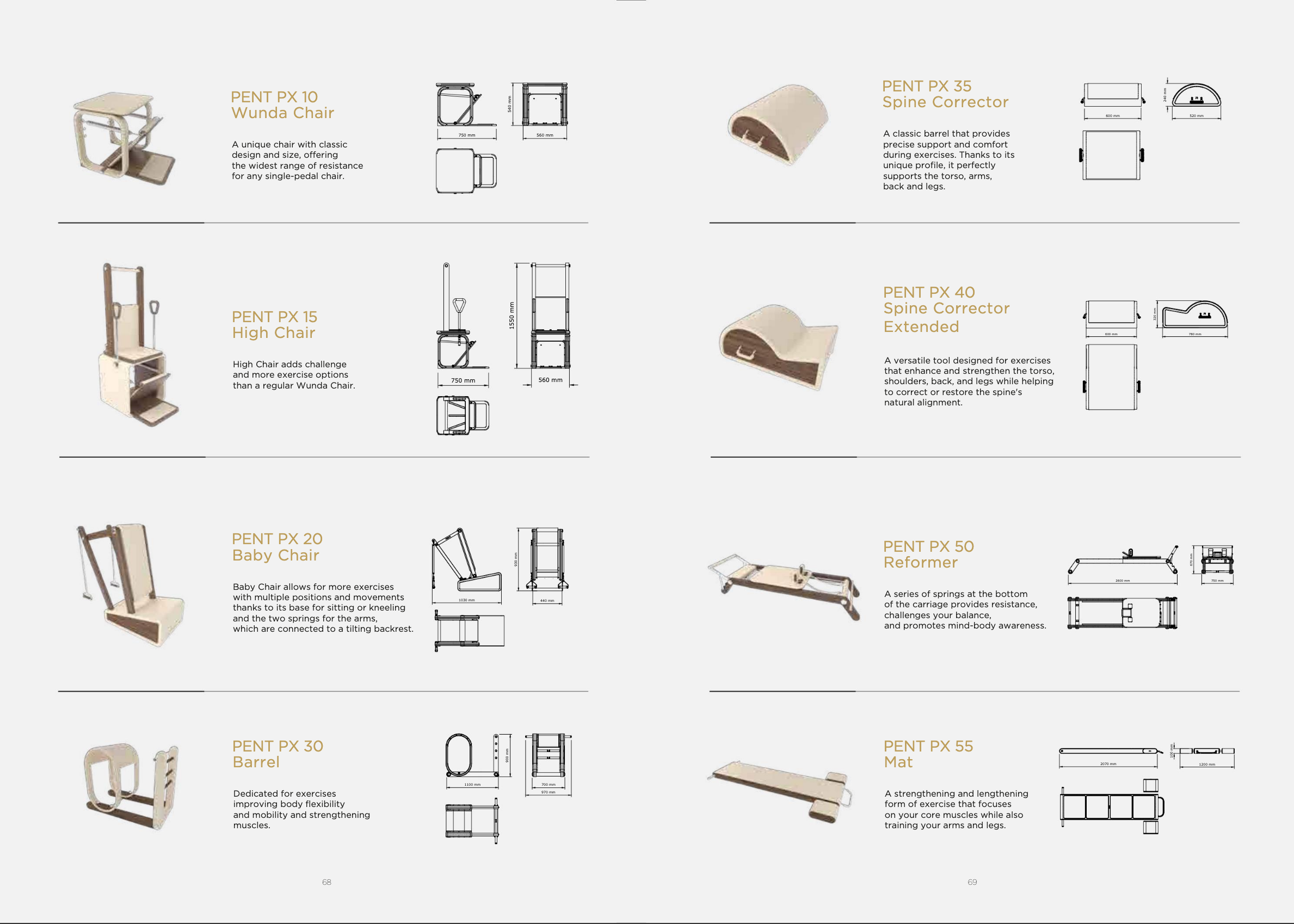 34 PENT specs for their Pilates accessories.png