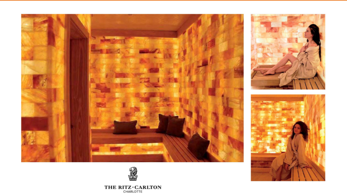 luxury salt room design