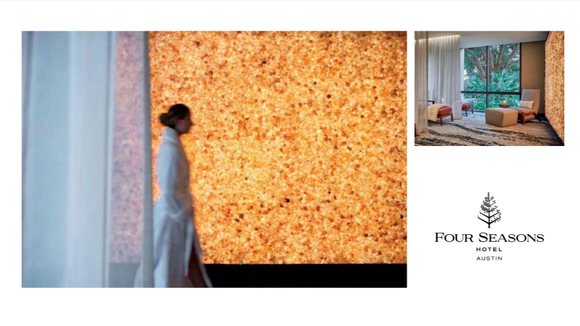 luxury salt room design