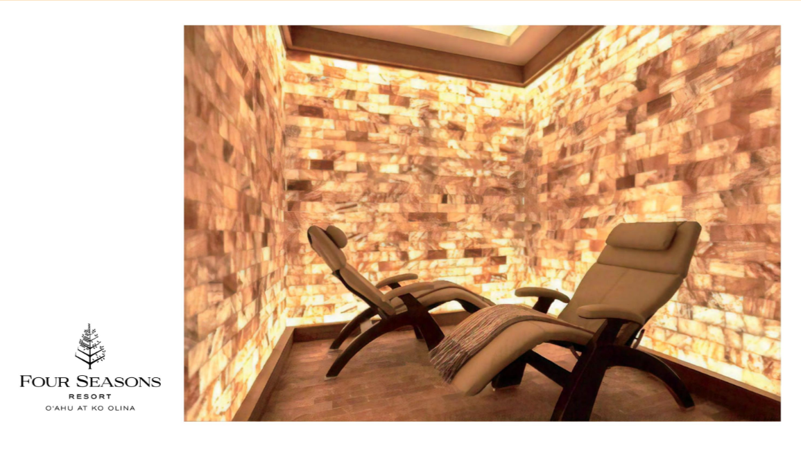 luxury salt room design