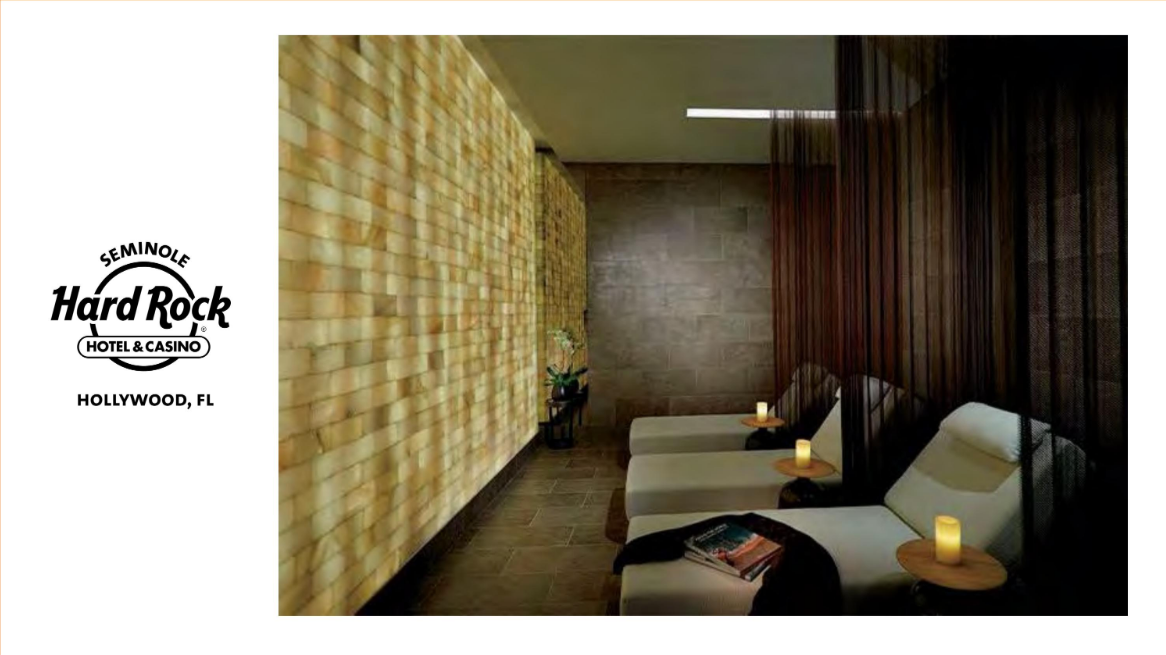 luxury salt room designers