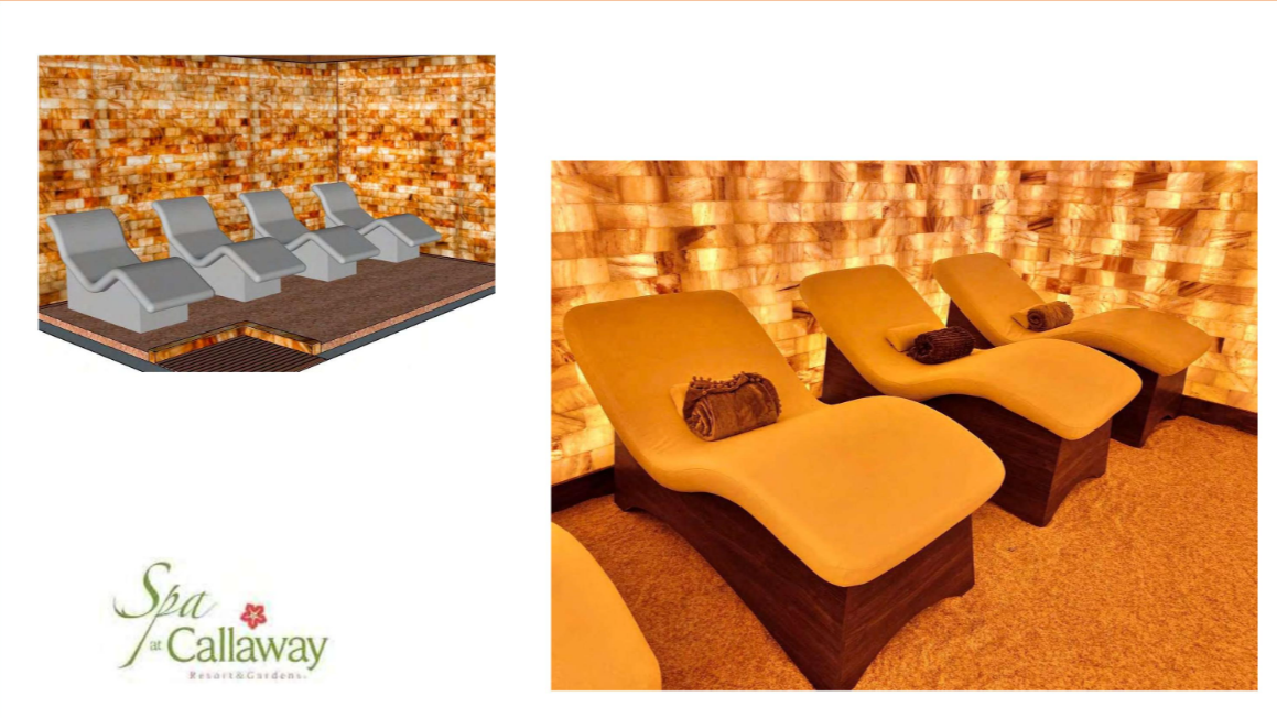 lounge chairs for salt rooms