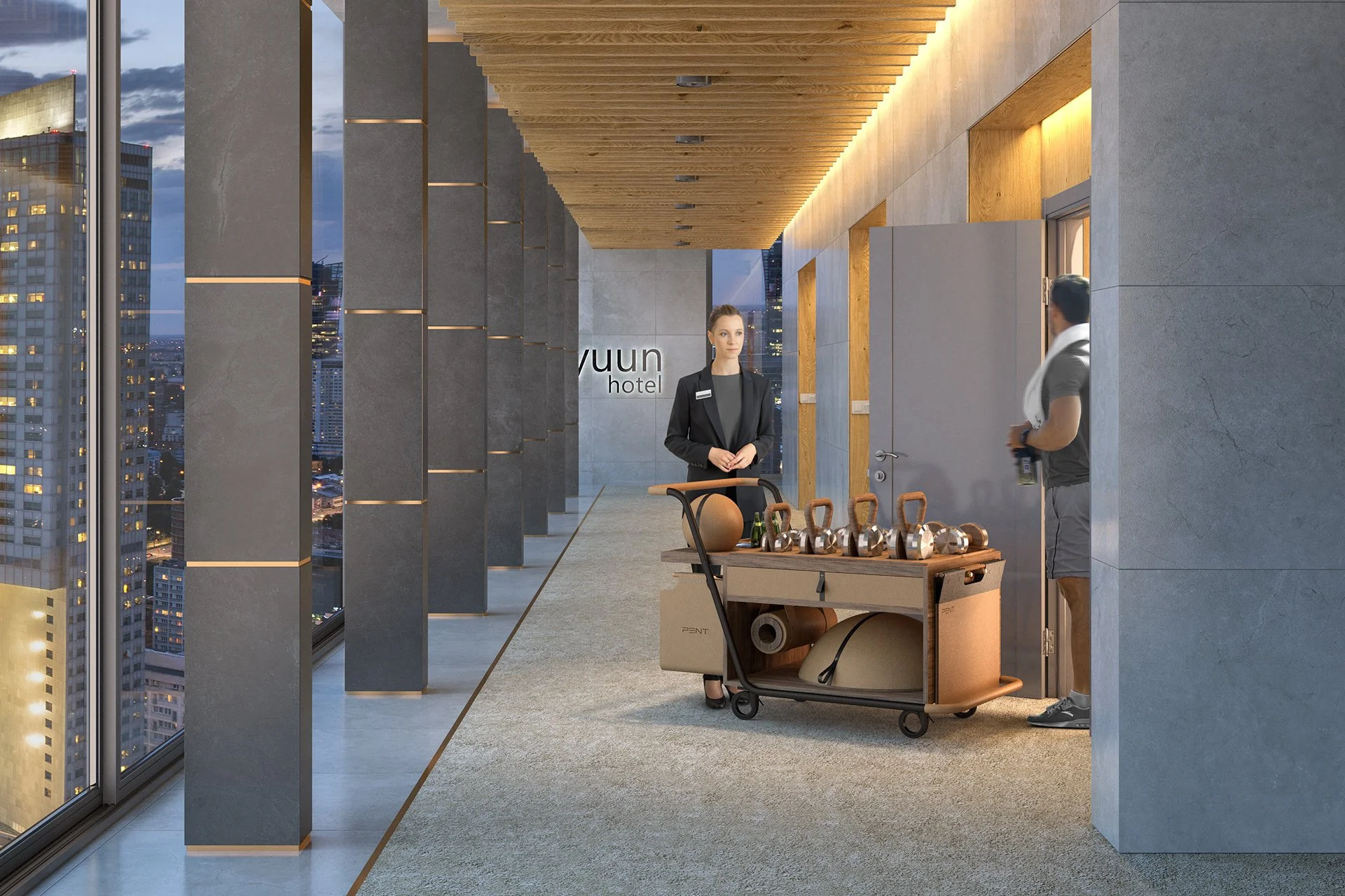 Luxury Gym Equipment for Hotel Suites