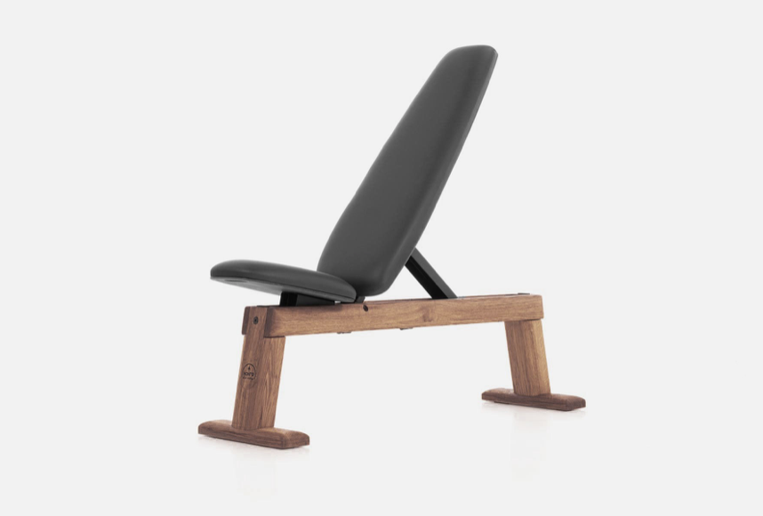 Nohrd Weight Bench with Vintage Wood