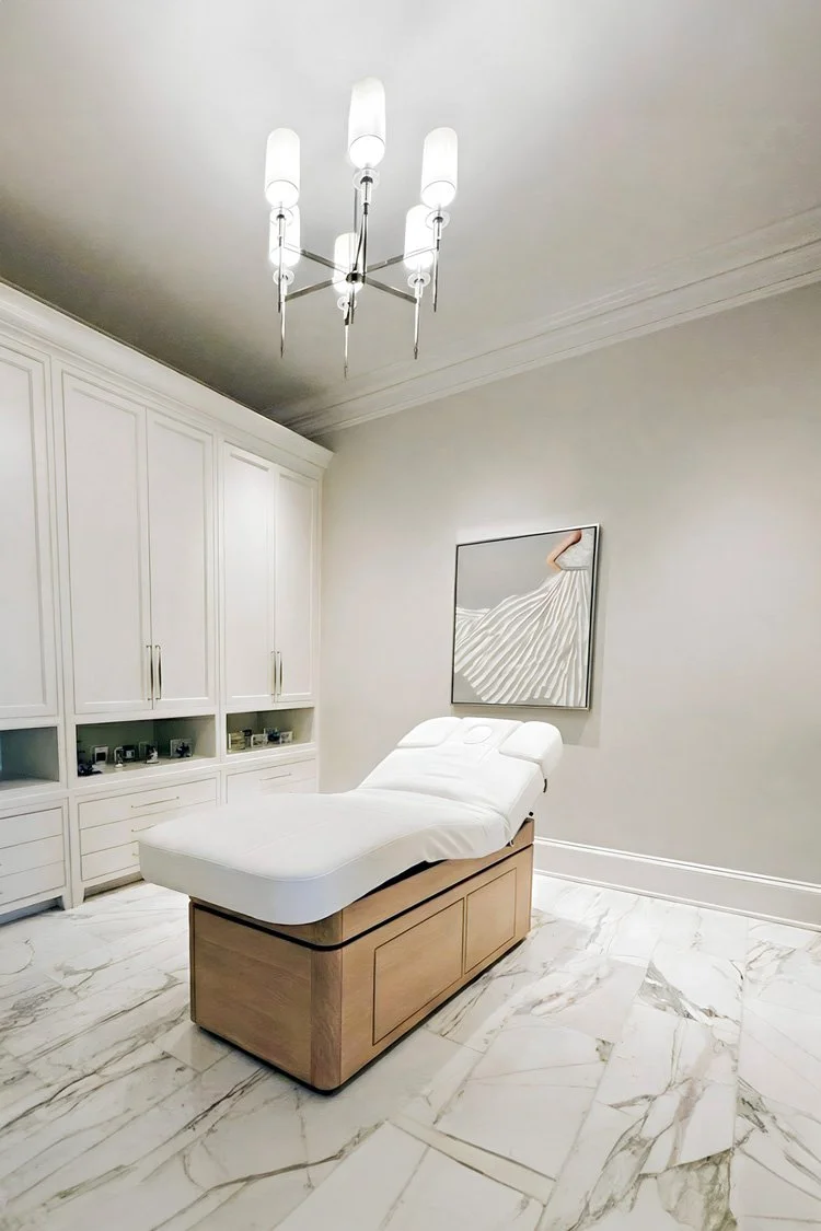 Luxury Massage Table in Home Wellness Space