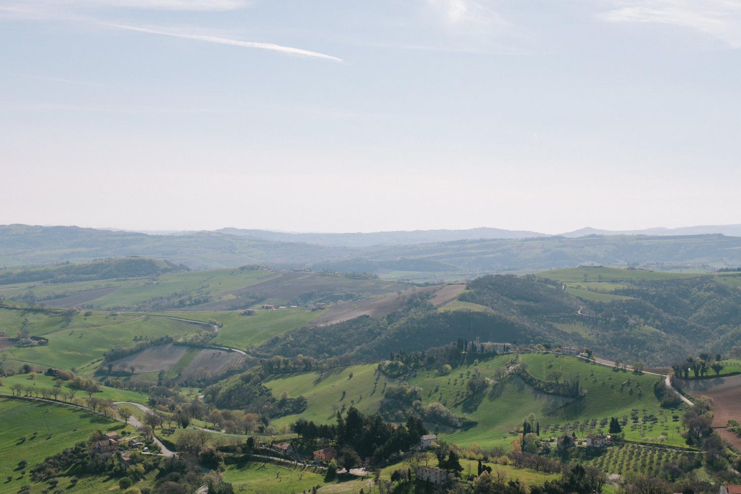 Exploring Marche 2 Italy travel photography by on a hazy morning