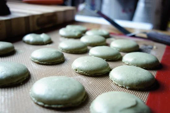 Matcha macaron 2.0