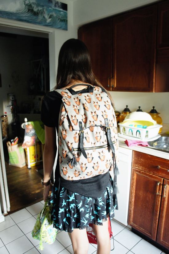 New backpack. I give it a month.