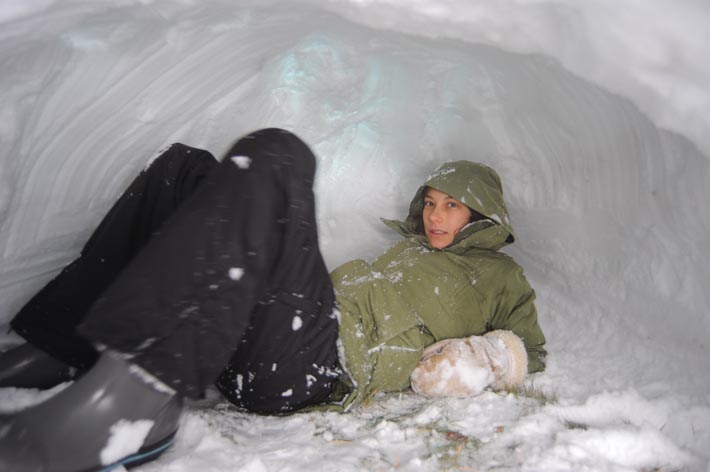we are putting "snow cave designer" on her college applications
