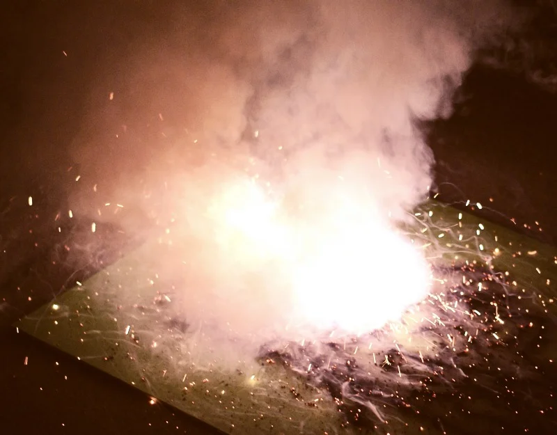 Explosion.