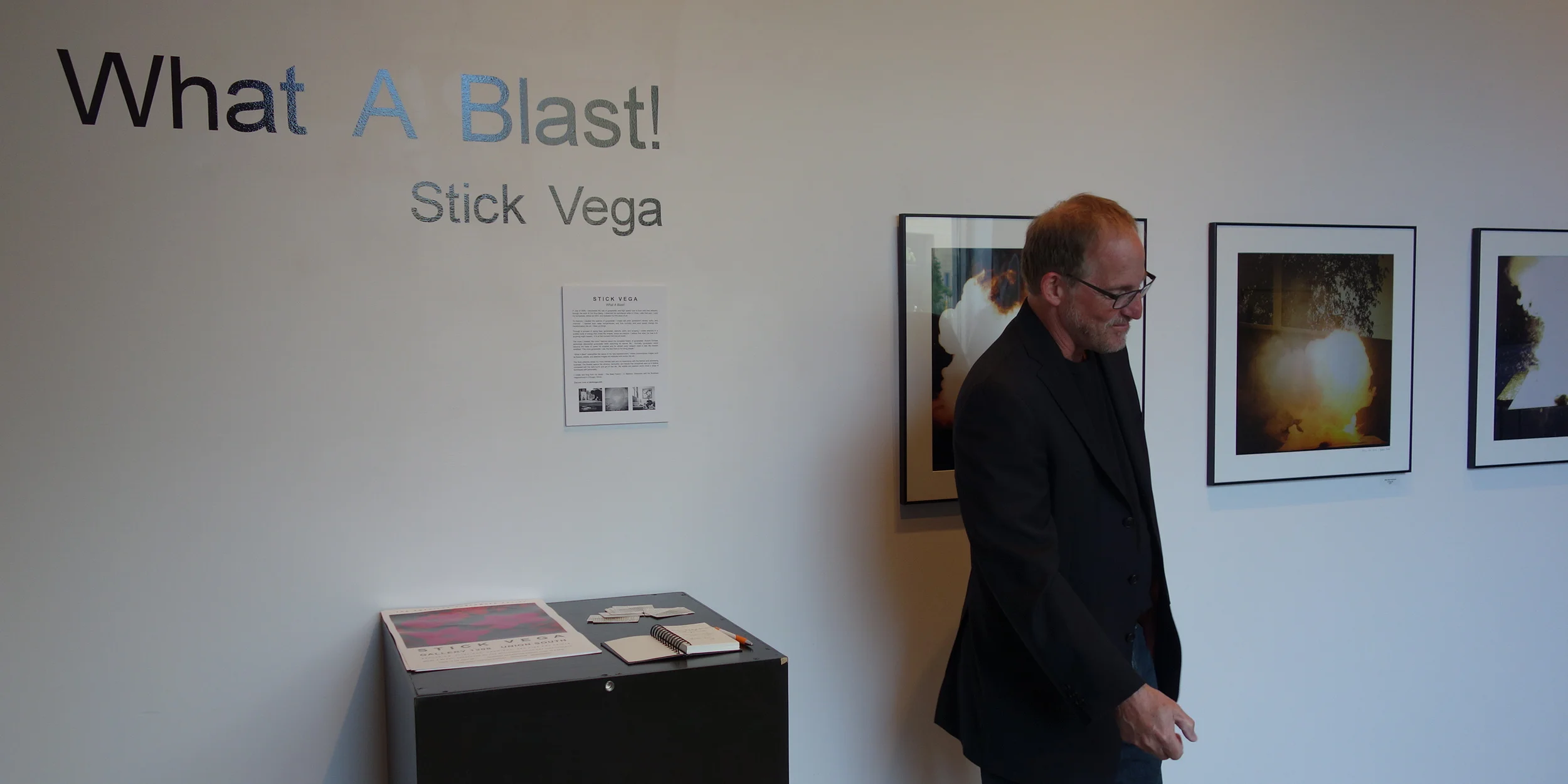 Stick telling the story of the first explosion.