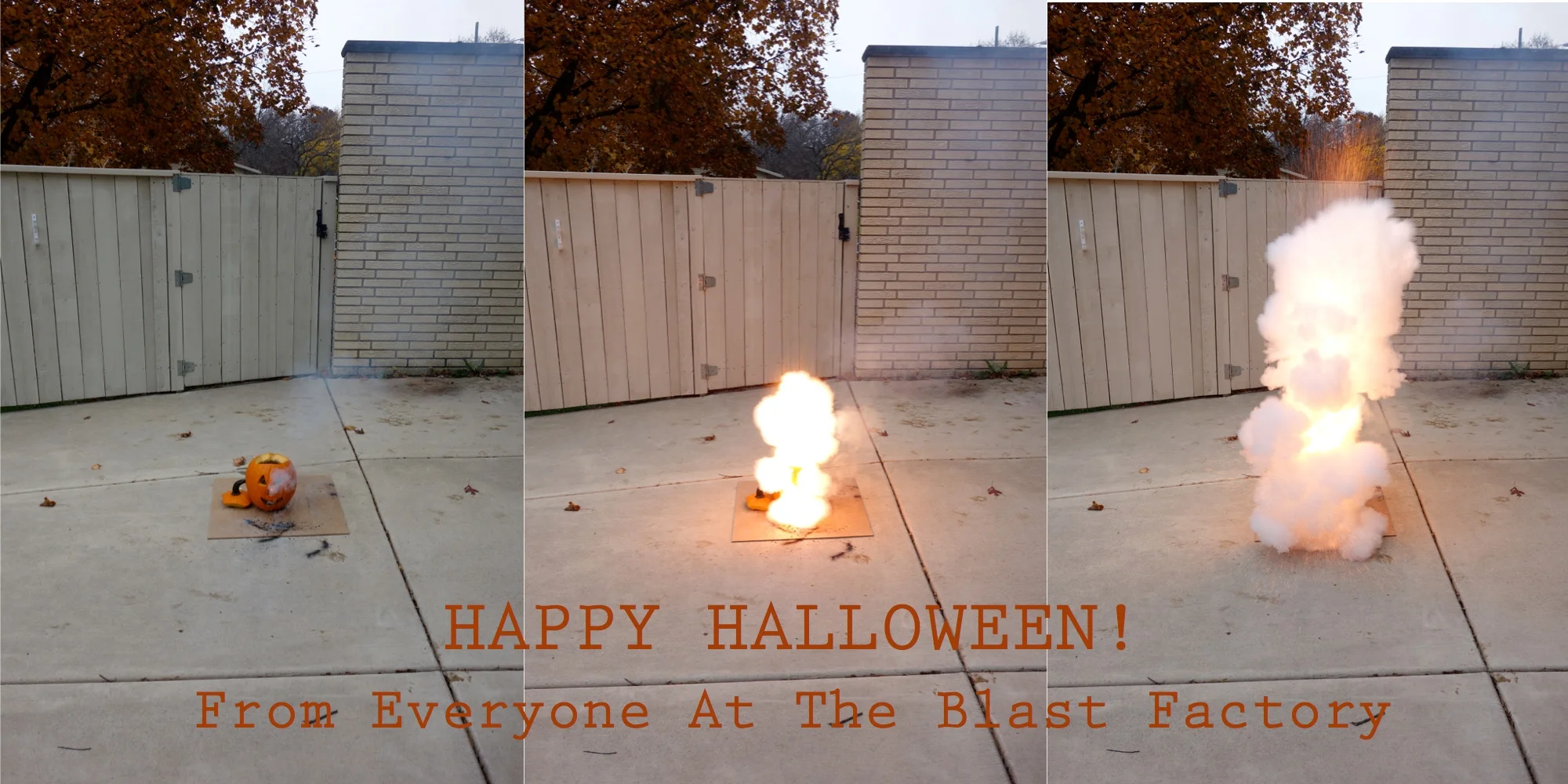 9 Steps To Blow Up A Pumpkin!