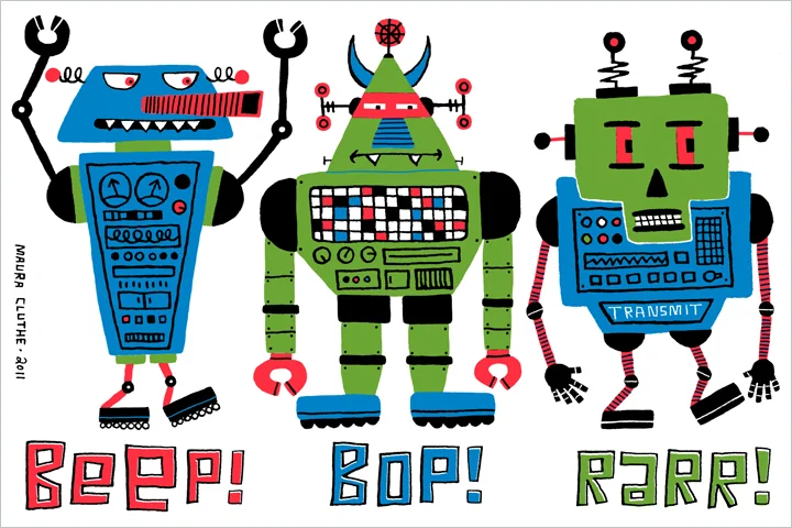   Beep! Bop! Rarr! , my piece for Monster Parade 