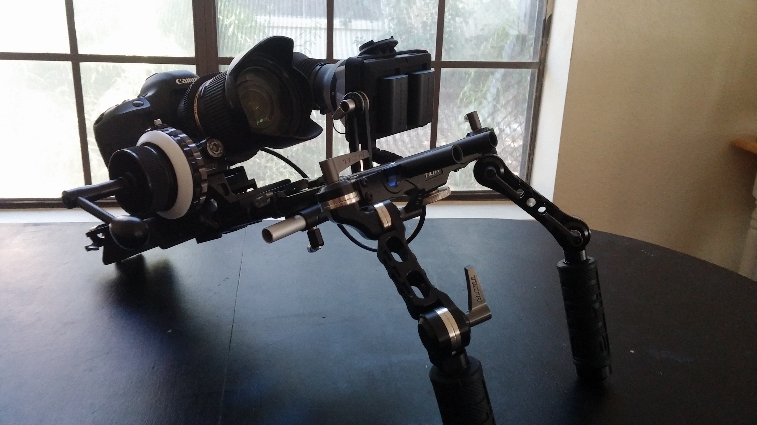 Tilta Shoulder Rig Front View